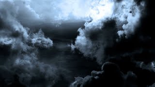 Extreme thunder and lightning storm sounds with howling wind [upl. by Toback]