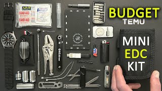 Creating the Ultimate Budget Urban EDC Kit Low Cost TEMU Build Compact Lightweight amp It Works [upl. by Eednim]