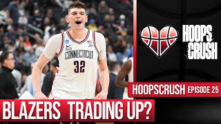 The Blazers Looking To Trade Up For Donovan Clingan  EP 25 [upl. by Trefor212]