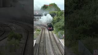 Mayflower steam on the mainline at Filton [upl. by Penelopa]