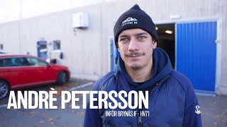 André Petersson inför Brynäs IF  HV71 [upl. by Sidras]