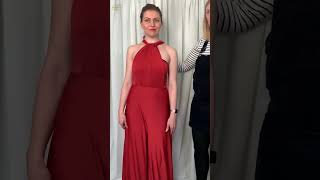 How to Tie a Multiway Bridesmaid DressJumpsuit  Style Five  Ft The Secret Bridesmaid [upl. by Rab288]