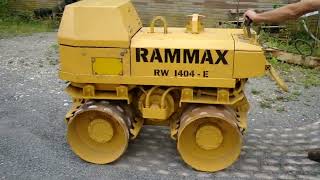 Rammax Grabenwalze RW 1403 mit E Start [upl. by Rednasela386]