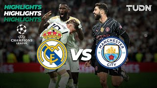 HIGHLIGHTS  Real Madrid 33 Man City  UEFA Champions League 202324  4tos  TUDN [upl. by Eimme]