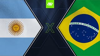 Argentina x Brasil  AO VIVO  16112021  Eliminatórias da Copa [upl. by Nalda]