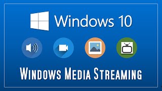 How to turn on Windows Media Streaming to stream videos music and pictures from your home PC [upl. by Asilrak]