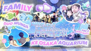 MAIN DI OSAKA AQUARIUM BERSAMA ABE CEKUT FAMILY part2 [upl. by Enileuqcaj]