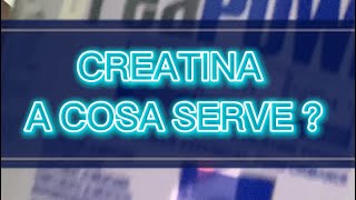 CREATINA  a cosa serve creatina motivation dimagrire palestra [upl. by Hayne]