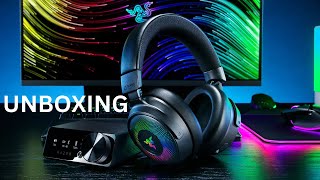 Razer Kraken V4 Pro Unboxing [upl. by Annohs639]