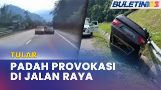 TULAR  Pemandu Dua Kereta Dikesan Pandu Secara Cuai Buat Provokasi [upl. by Geehan77]