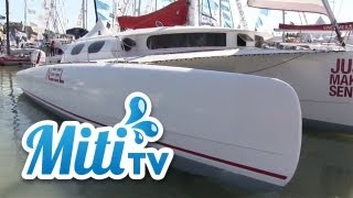 Neel 50 visite guidée  Un trimaran qui allie vitesse et confort [upl. by Smoot493]