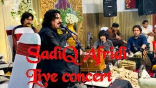 Sadiq afridi  Pashto new song  live concert  HUJRA HUNGAMA [upl. by Euqcaj]