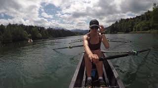 Inside Team Rowing Canada Avirons Womens Eight in Lucerne [upl. by Aimek]