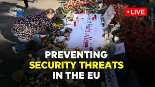 Parliament discusses security threats and the migration management in the EU [upl. by Viccora688]