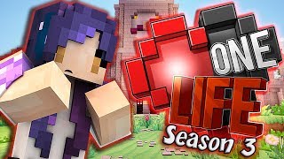 IM ALREADY HALF DEAD  Ep 1  One Life Minecraft SMP [upl. by Anaj]