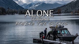 Alone Season 8 Behind the Scenes  Rabbit Stew amp Salmon on the Fly in Interior British Columbia [upl. by Drislane]