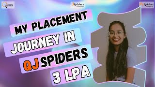 A placement journey through QJspidersDilsukhnagar  Automation Testing  3 LPA [upl. by Gem]