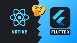 React Native vs Flutter  I built the same chat app with both [upl. by Ellehc471]