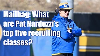 What are Pat Narduzzis top five recruiting classes  The Morning Pitt Mailbag 7122024 [upl. by Niltac]