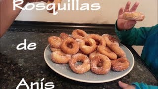 Rosquillas de Anís listas en 10 minutos [upl. by Ovid]