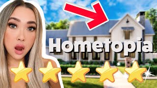 Getting a 5 STAR renovation in the BEST new building simulation game  Hometopia Career Lets Play [upl. by Ecnarrat299]