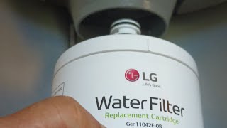 How to change water filter for your refrigerator [upl. by Kcaj]