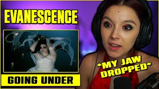 Evanescence  Going Under  First Time Reaction [upl. by Yadsnil]