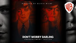 Dont Worry Darling 2021 Trailer  Harry Styles Olivia Wilde amp Florence Pugh Movie Concept  WB [upl. by Alegnatal116]