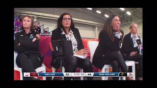 2023 Quad Series  Silver Fern Vs Roses Q4 [upl. by Romilly]