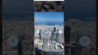 Burj Khalifa live map search 🔍 short from video [upl. by Ellenaej523]