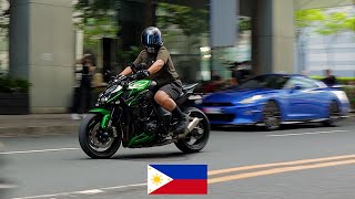 4K Kawasaki Z1000R  Ducati Corse  Harley Davidson  BMW  Big Bike Spotting in BGC 2 sportsbike [upl. by Catharina]