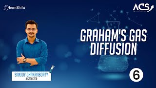 পরিবেশ রসায়ন  ৬  Grahams Gas Diffusion [upl. by Llenrag]