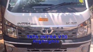 TATA Intra V70  Highlights CHOWDAPPAMOTOWORLD [upl. by Cone]