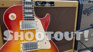 Humbucker Shootout Gibson Burstbucker Pro Vs Custombuckers [upl. by Kovacs]