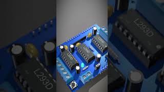 L293D motor driver [upl. by Nilo888]