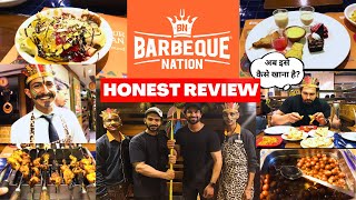 Barbeque Nation Ahmedabad  BEST GULAB JAMUN IN THE WORLD  Food Review [upl. by Gonnella]