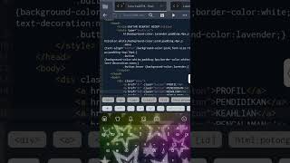 TUTORIAL HTML membuat quotDaftar Riwayat Hidupquot dengan TrebEdit 📱📌 [upl. by Apilef850]