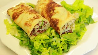 طبق اليوم Meat Wrap [upl. by Henghold959]