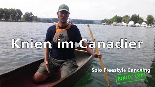 EP1  Knien im Canadier  Solo Freestyle Canoeing Bootcamp [upl. by Gombosi251]