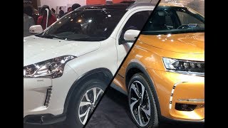 2017 DS 7 Crossback vs 2017 Citroen C4 Aircross [upl. by Hiram340]