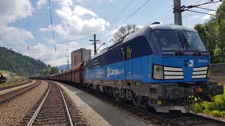 Führerstandsmitfahrt Semmering  2000 Tonnen Kohle Zug von Wiener Neustadt nach Graz Cabride [upl. by Gelya]