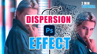 Dispersion effect in photoshop  Photoshop Tutorial iDesign [upl. by Trahurn]