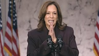 WATCH Kamala Harris begins concession speech [upl. by Stutman]