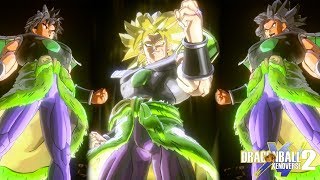 DBS Broly BaseWrathSuper Saiyan Transformation Gameplay  Dragon Ball Xenoverse 2 [upl. by Giraldo]