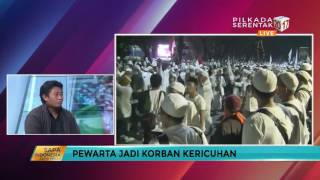 Jurnalis KompasTV jadi Korban Kericuhan Aksi 4 November [upl. by Wildon170]