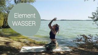 Element WASSER  Yogaflow für Intuition Balance und Flexibilität 🌊🐚🤸‍♀️ [upl. by Anailli]