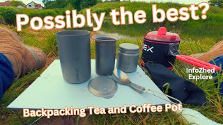 Silverantoutdoors Titanium Tea Pour Over Filter silverantoutdoors [upl. by Ailegave389]