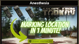 Anesthesia Escape From Tarkov Under a Minute Guide Shoreline Prapor eft [upl. by Gerek364]