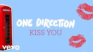 One Direction  Kiss You Lyric Video [upl. by Iraam603]