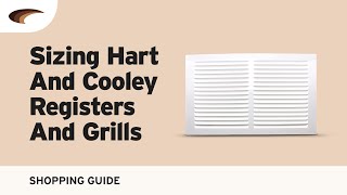 Sizing Hart and Cooley Registers and Grills [upl. by Adnahcir]